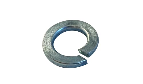 M20 Split Lock Washers, Steel, Zinc Plated, 600 Pack