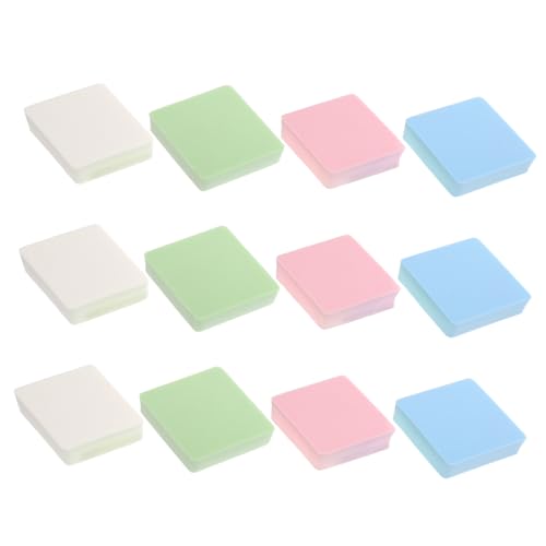 TOVINANNA Household Makeup Puff Rhombic Powder Puff Powder Supply Soft 12 Pack Set