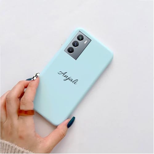 Image of COLORflow Back Cover Compatible with iQOO 9 SE 5G | Solid Color Customized Back Cover Compatible with iQOO 9 SE 5G