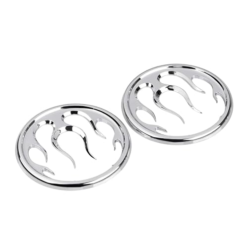 Flame Speaker Grill Accent Trim Cover para Harley-Davidson miniatura 6