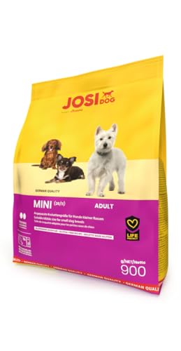 JosiDog Mini (1 x 900 g) | Cibo per cani di piccola taglia | cibo secco di alta qualità per cani adulti | powered by JOSERA | Confezione da 1