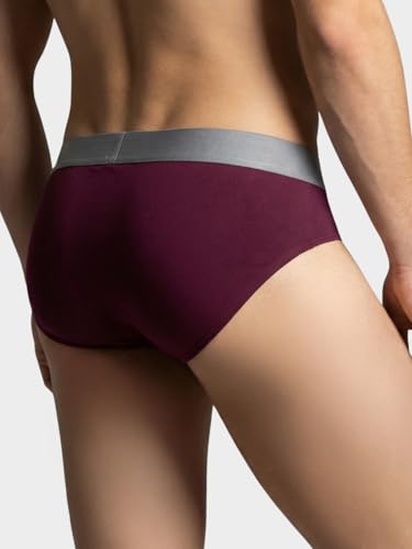 Image of Levi's Cotton Elite Brief | Premium Men's Brief Underwear | 4-Way Stretch | Outer Elastic Waistband | Double-Layered Pouch | Style 073 | Pack of 2