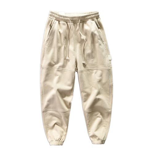 Pantalon de sport ample automne hiver hommes jogging chaud et confortable