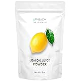 Organic Lemon Powder, Pure All Natural Lemon Powder for Baking, Flavoring, Smoothies, Beverage, 8 oz