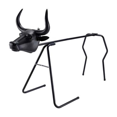 LGRAHED Roping Heading and Heeling Dummy Collapsible Roping Dummy Body with Steer Head for Roper