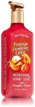 Bath & Body Works Nourishing Shea Butter Hand Soap Pumpkin Cranberry Cider