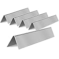 Paayox 15.3" Flavorizer Bars Replacement for Weber 7636, Flavorizer Bars Grill Parts Suitable for Weber Spirit E310 S310 E320 S320 E330 S330 Gas Grills (Front-Mounted Control), 5 Pack