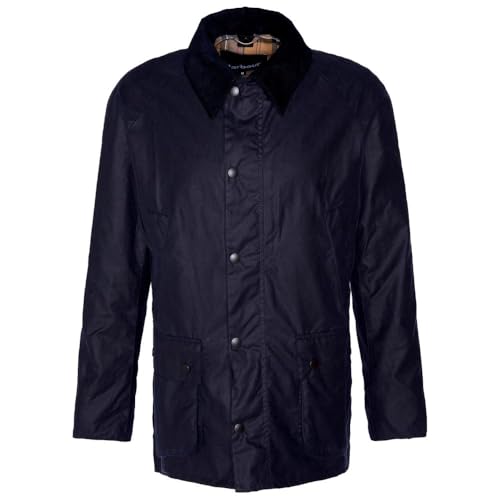Barbour Men's Ashby Waxed Jacket, Navy2
