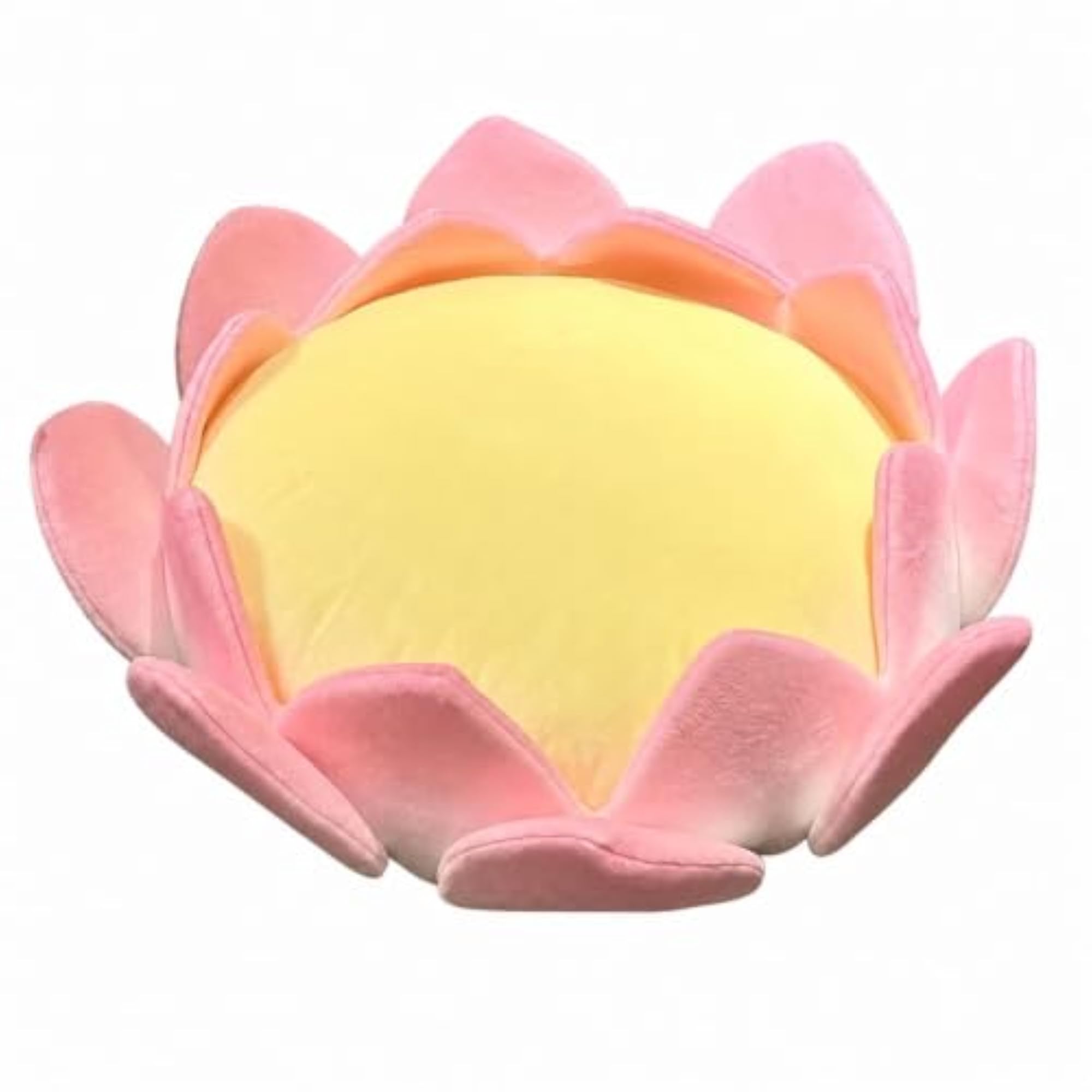 Comfortable Lotus Floor Cushion, Soft Flower Design