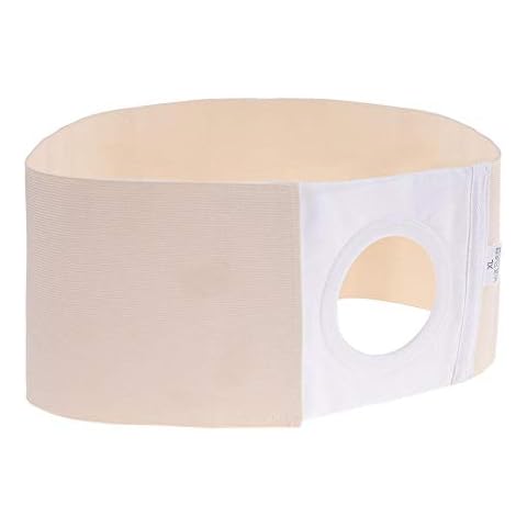Unisex Ostomy Belt, Ostomy Hernia Belt, Breathable Stoma Bandage Skin Ostomy Supply Post Colostomy Abdominal Stoma Bandage Abdominal and Back Support Belts Available in 3 sizes(L) Cover