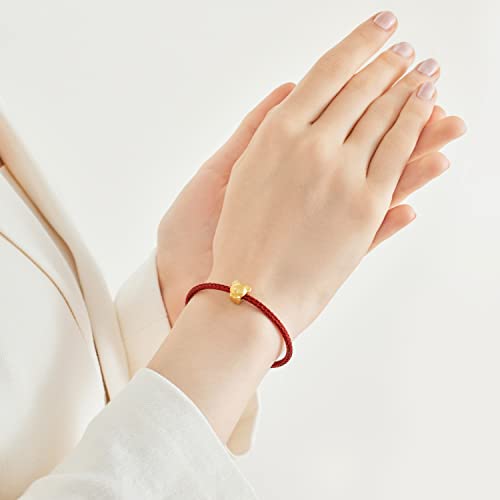 Image of CHOW SANG SANG 999 24K Solid Gold Mini Charm Chinese Zodiac Lovely Cute Animal Mini Charm Bracelet for Women