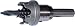 Produktbild ALFRA Lochsägen Hartmetall 22,5 mm - PG 16