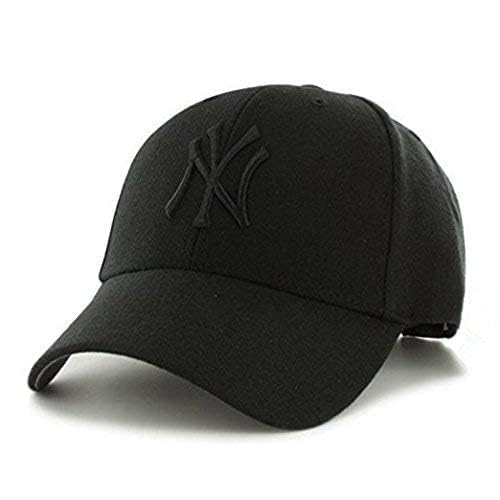 Unisex Baseball Cap Comfortable Adjustable Cap with Stylish Design NY Sports caps for Men, with Adjustable Strap in Summer for Men, Sports Caps for Men & Women Black-image-17