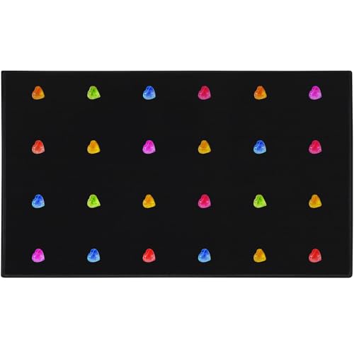 ABCarpet Large Black Classroom Rug 7'5