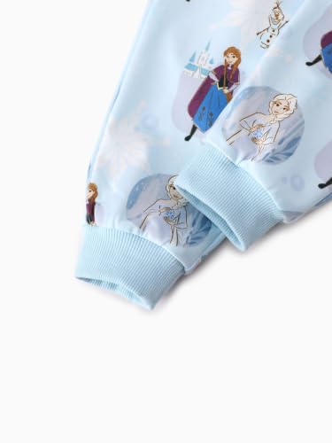 Image of Disney Outfits for Girls Long Sleeve Shirt Pocket Pant Toddler Sweatsuit