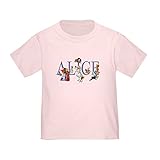 CafePress Alice & Friends in Wonderland Toddler T Shirt Cute Toddler T-Shirt, 100% Cotton Pink