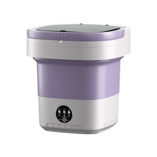 Junterone Mini Lavadora Plegable 12L Capacidad Automática Hogar Portátil Multifunción Ropa Interior Lavadora Enchufe UE B