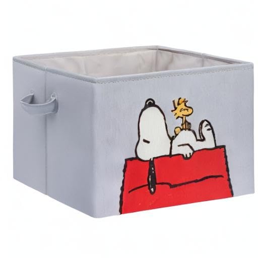 Amazon.com : Lambs & Ivy Snoopy Collapsible Storage Bin/Basket