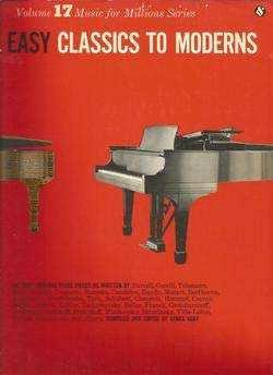 Easy Classics To Moderns Volume 17 Music For
