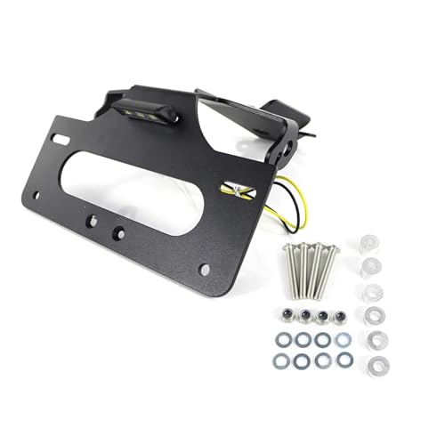 Support plaque d'immatriculation pour Ducati Panigale en alu haute finition