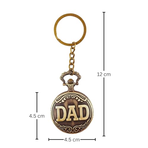Image of Antique Bronze Pocket Premium Vintage Theme Metallic Home Key Chain & Key Rings | Best Gift for Men, Woman, Boys & Girls on their Special Occassions