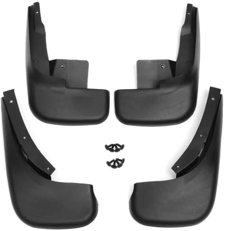 BBYANG 4Pcs Car Mud Flaps - For VW for POLO 6R 6C 2010-2017 Front Rear ​Fenders Wheel Splash ​Guards Mudguards