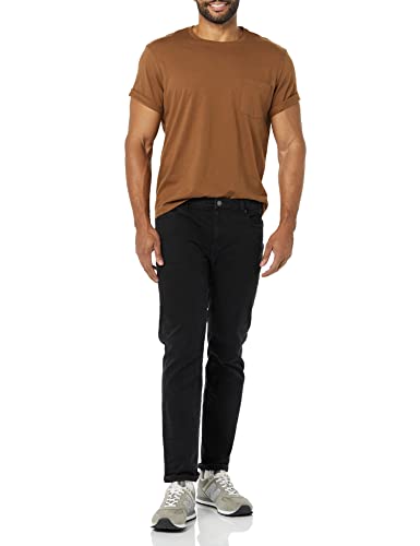 Image of Amazon Essentials Men's Short-Sleeve Crewneck Pocket T-Shirts, Pack of 2