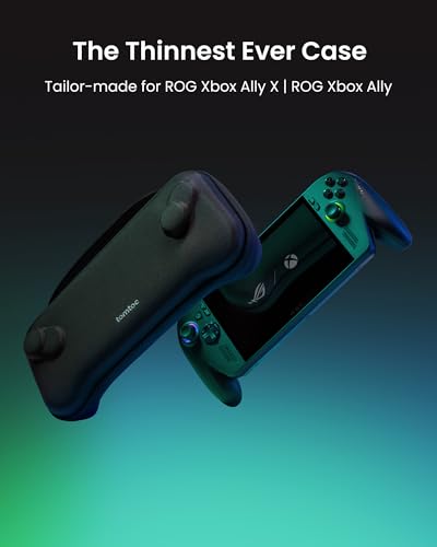 Image of tomtoc Slim Carrying Case for ROG Xbox Ally X / ROG Xbox Ally 2025, Military Grade Protection Hard Shell Protective Cover, Portable Odorless Felt Travel Bag for Console & Accessories [Windows]