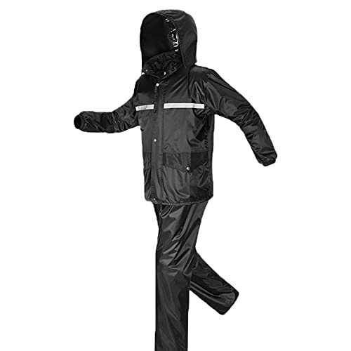 Chaqueta impermeable ligera para hombre con capucha 3X-Large miniatura 2