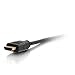 Legrand - C2G DVI to HDMI Cable, DVI-D Male to HDMI Male, Black HDMI Adapter Cable, 2 Meter (6.56 Feet) Bi-Directional Adapter Cable, 1 Count, C2G 42516
