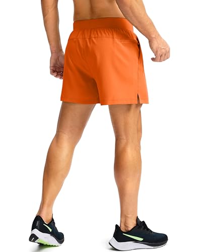 Image of Soothfeel Men's Running Shorts with Zipper Pockets 9 inch / 7 inch / 5 inch Quick Dry Eight Basketball Gym Workout Athletic Shorts