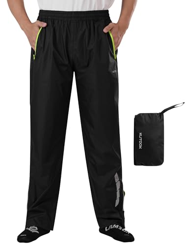 KUTOOK Pantaloni Antipioggia Moto Uomo