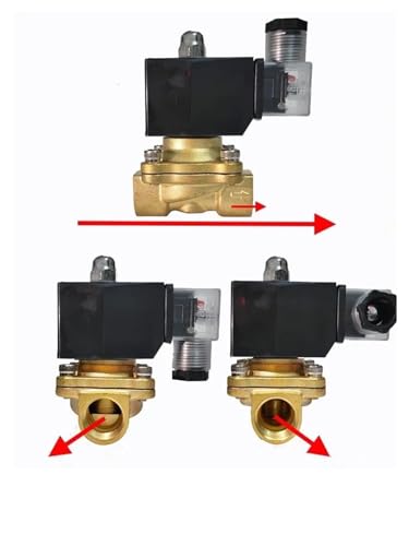 Électrovanne en laiton DN20 NC 110V pour circuit eau et huile