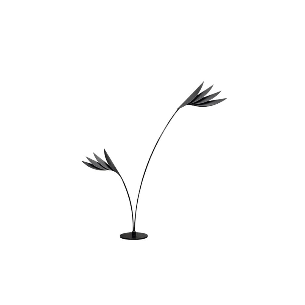 EINES Floor Lamp Tall Lamp Living Room Floor Lamp Villa Leaf Shaped Modern Floor Lamp Vertical Industrial Lights