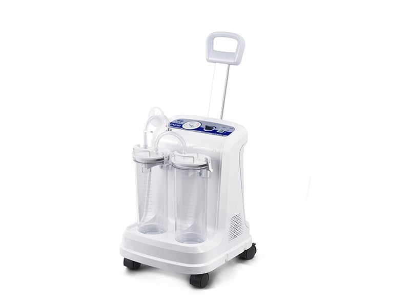 Máquina de succión eléctrica YX23D tipo carrito móvil médico con catéter de succión de alto vacío