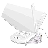 Amazboost Cell Phone Signal Booster for Home and Office - Up to 1,500 Square ft, High Gain Antenna 5 Bands 3G 4G LTE, Compatible with All US Carriers - AT&T, Verizon, T-Mobile, Sprint, etc