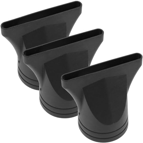 3pcs blower hair crimping tool hair crimper tool flat diffuser Dryer concentrator Component wide nozzle concentrate tuyere hair dryer concentrator nozzles nozzle