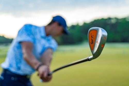 Image of Orange Whip Wedge Golf Short Game Swing Trainer Aid - Made in USA, 35.5 inch