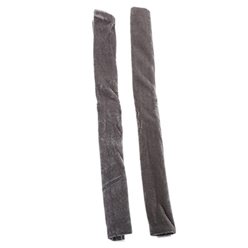 NUOBESTY 1 Par Cubiertas Antideslizantes para Manijas de Electrodomésticos Protector de Puerta de Refrigerador Guantes Decorativos para Cocina Diseño Elegante y Suave para Refrigeradores y