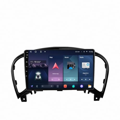 Pantalla Carplay inalámbrica para Peugeot 407 con Bluetooth y GPS integrado