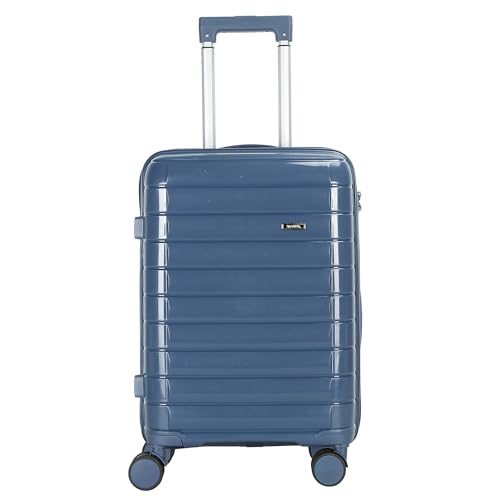 AGVOTK 20 inch carry on luggage with TSA lock in blue