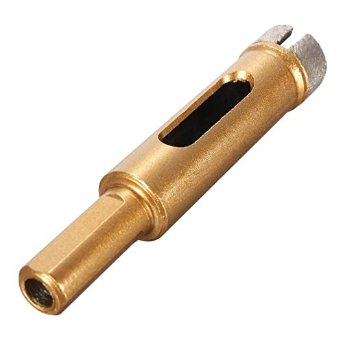 Broca diamante oro 6mm-25mm para vidrio y mármol miniatura 1