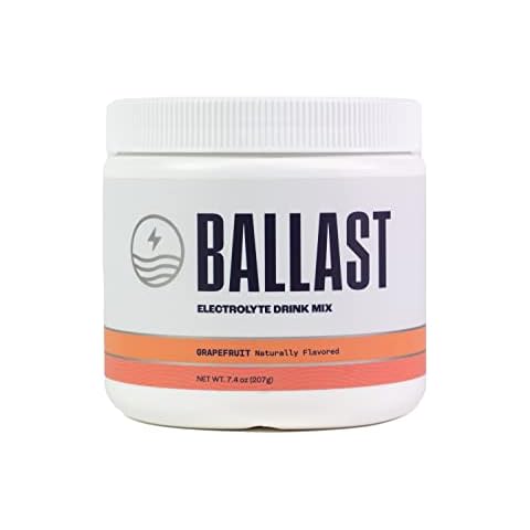 Ballast Zero-Sugar Electrolytes - Grapefruit - Hydration Powder | Keto & Paleo Friendly | Liquid Daily IV for Rapid Rehydration | Element Electrolytes Magnesium, Sodium, and Potassium | 30 Servings Cover