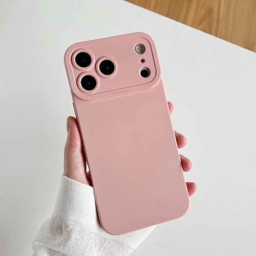 Coque iPhone 17 Air antichoc silicone rose évite les rayures