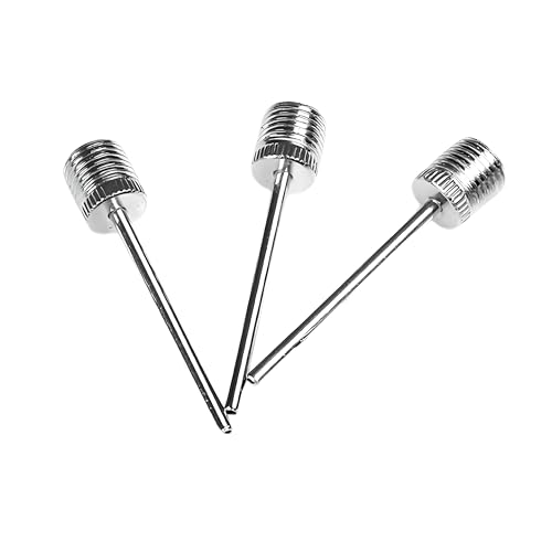 3 Pack Ball Pump Inflation Needles - Durable Stainless Steel Ball Needle