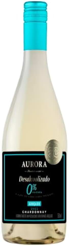 Vinho Suave Sem Álcool Chardonnay 750ml - Aurora Adoçado