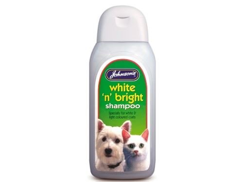 (2 Pack) Johnson's Vet - White 'N' Bright Shampoo 200ml
