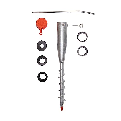 Garden Mile® spessa asta in metallo a vite da