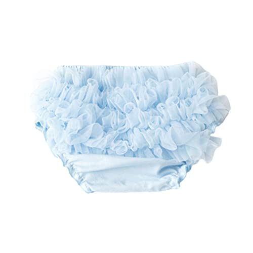 RUKOSU Baby Tulle Ruffle Bloomer for Newbornr Infant Girls Cotton Frilly Diaper Covers Cute Briefs Panties Shorts