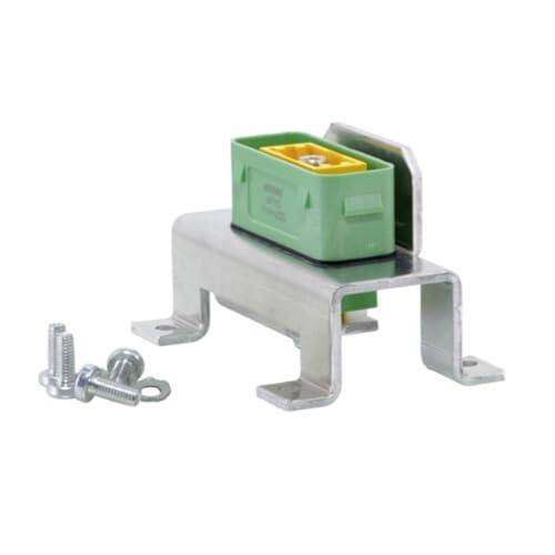 Der Verbindungspunkt der Plattform mit dem cPot Erdungspunkt/Potentialausgleich für Plattformstrukturen.